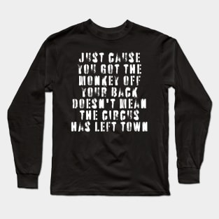 George Carlin Quote Long Sleeve T-Shirt